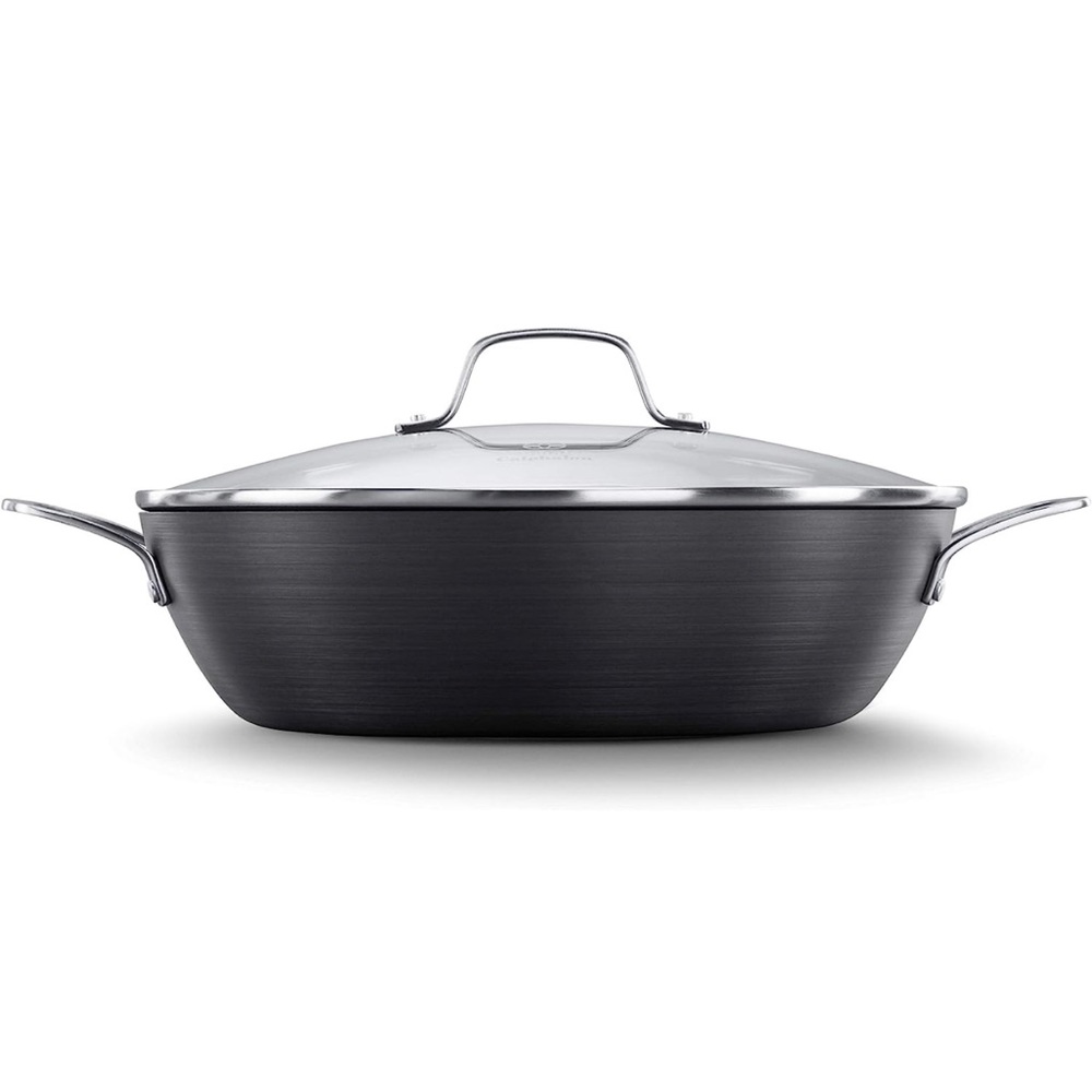 Calphalon Classic Hard-Anodized Nonstick 12” All Purpose Pan w/ Cover LIKE NEW - Picture 14 of 15